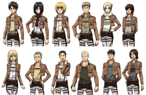 進撃の巨人 ATTACK ON TITAN キャラ