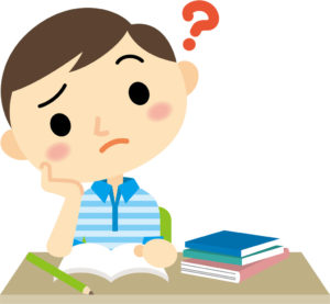子供の勉強にならない　イラスト