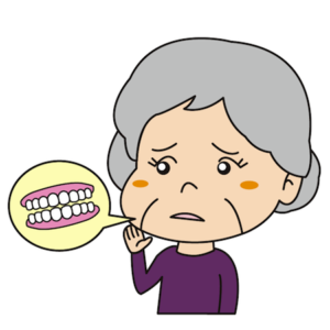 入れ歯 イラスト