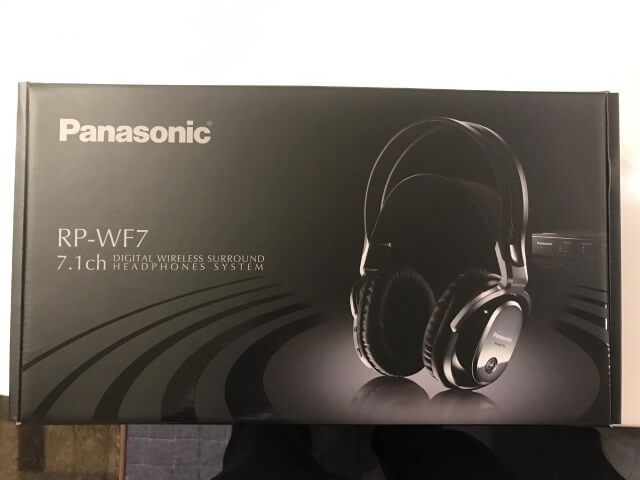 映画好きにおすすめ！ワイヤレスヘッドフォン！！RP-WF7-K